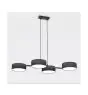 Emibig Pendelleuchte Drumz Stahl Schwarz | Geeignet für 4x E14 - Max 10W