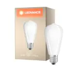 Ledvance Classic LED E27 Birne Fadenlampe Matt 6.5W 730lm - 827 Extra Warmweiß | Ersatz für 55W