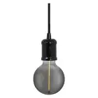 Osram LED Vintage 1906 Pendelleuchte Bobbin Schwarz | Geeignet für E27