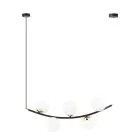 Emibig Pendelleuchte Ritz Stahl Schwarz | Geeignet für 5x E14 - Max 10W