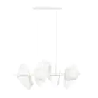 Emibig Pendelleuchte Drifton Stahl Weiß | Geeignet für 4x E14 - Max 10W