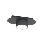 Emibig Deckenleuchte Diaz Stahl Schwarz | Geeignet für 1x GX53 - Max 12W