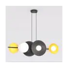 Emibig Pendelleuchte Volum Stahl Schwarz | Geeignet für 6x G9 - Max 8W