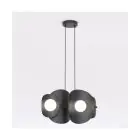 Emibig Pendelleuchte Elementi Stahl Schwarz | Geeignet für 4x G9 - Max 8W