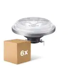Mehrfachpackung 6x Philips MASTER LED Spot G53 AR111 10.8W 620lm 9D - 930 Warmweiß | Höchste Farbwiedergabe - Dimmbar - Ersatz für 50W