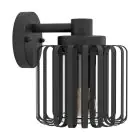 Eglo Wandleuchte Selinus Stahl Schwarz | IP65 - Geeignet für 1x E27